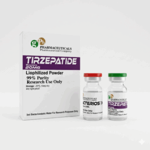 Vial de Mounjaro 20 mg Tirzepatida de venta en Esteroides Guadalajara con envío express a todo México.