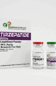Vial de Mounjaro 20 mg Tirzepatida de venta en Esteroides Guadalajara con envío express a todo México.