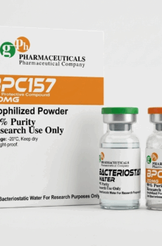 Vial de BPC-157 de laboratorios GPH Pharmaceuticals de venta en Guadalajara con envío express a todo México.