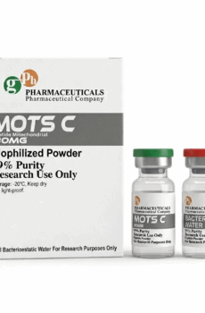 Vial de MOTS-c de laboratorios GPH Pharmaceuticals de venta en Guadalajara con envío express a todo México.