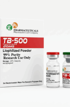 Vial de TB-500 20 mg de laboratorios GPH Pharmaceuticals de venta en Guadalajara con envío express a todo México.